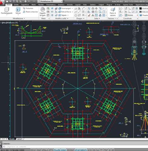 Disegno CAD nel nostro ufficio tecnico.